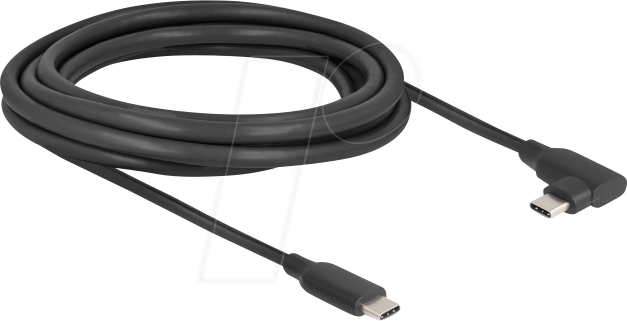 DELOCK 81195 - Aktives USB 10 Gb/s Kabel, C-Stecker > gewinkelten Stecker, 3 m