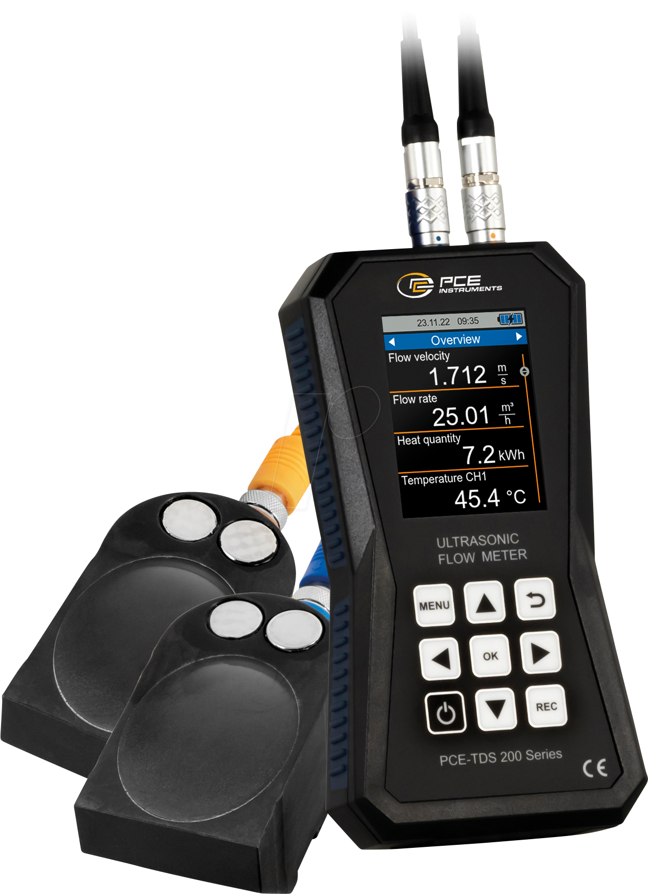 PCE TDS 200 L - Ultraschall-Durchflussmessgerät PCE-TDS 200 L