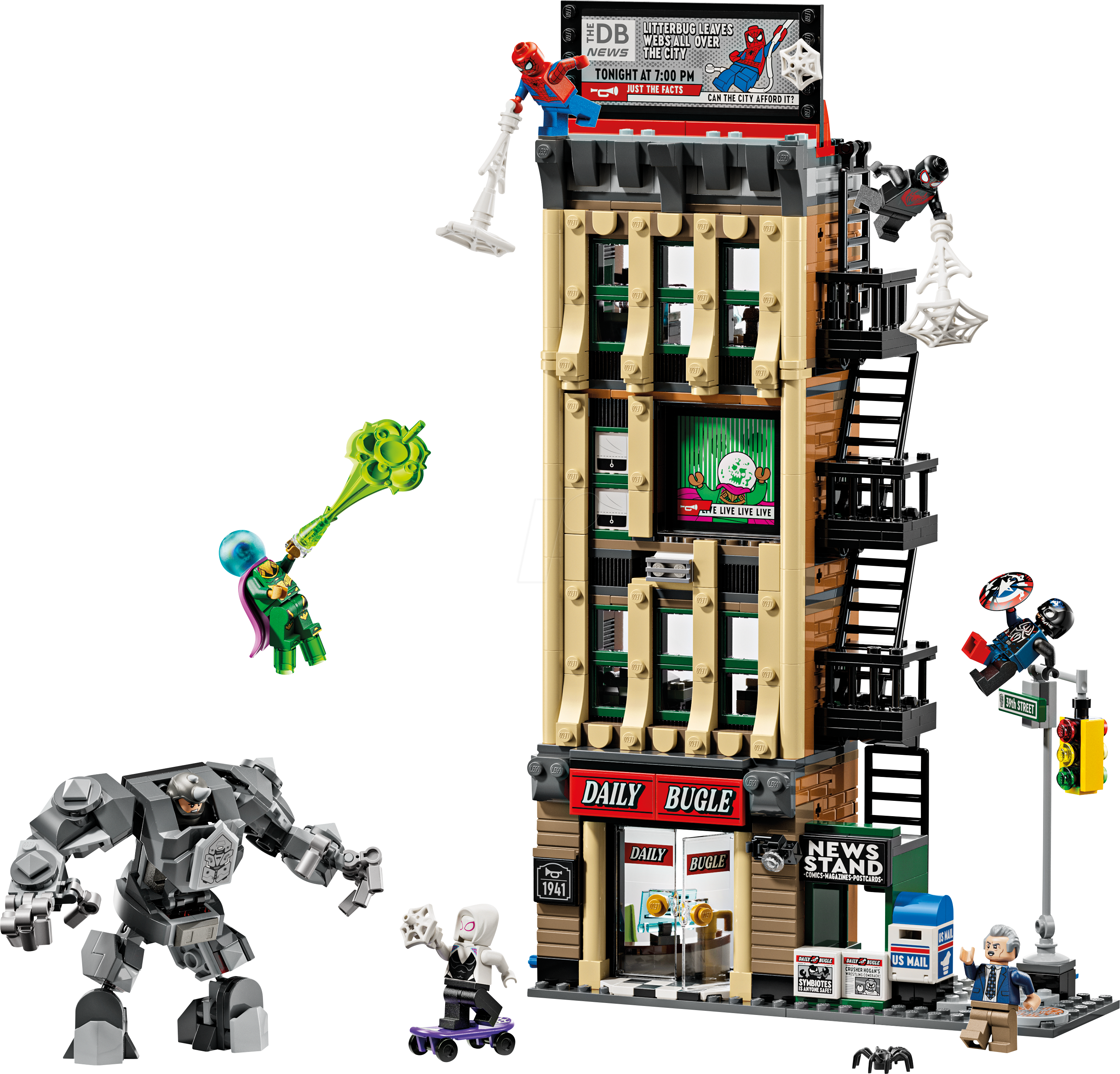 LEGO 76342 - LEGO® Marvel - Spider-Man vs. Mysterio: Daily Bugle