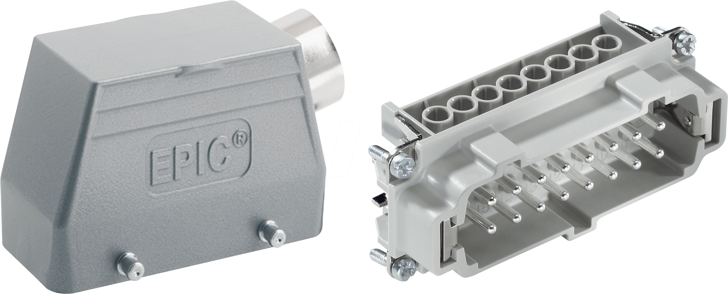 HBE 16 S TS M25 - EPIC® H-BE 16 - 16+PE - Stecker, TS, M25