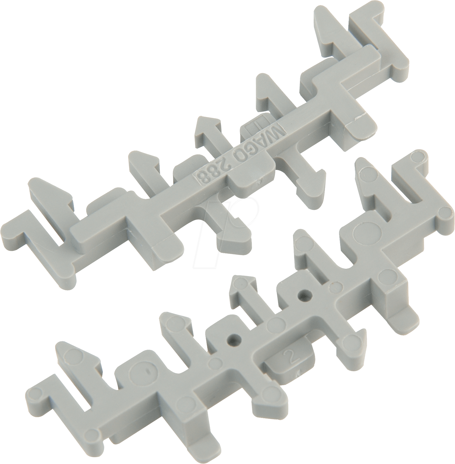 WAGO 288-002 - Montagefüße für Montagesockel