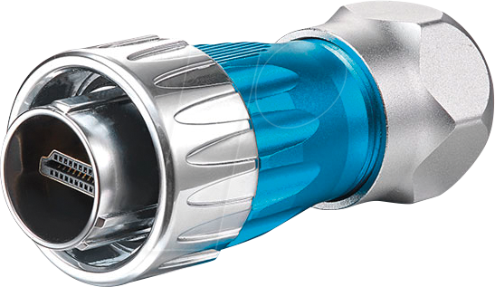 GC IC03-24H01 - Steckverbinder - HDMI 2.0b Kabel Stecker > Stecker, Bajonett, IP