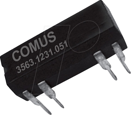 CO 3572.1220.242 - Reed-Relais 24 V DC, 10 W - 2 NO