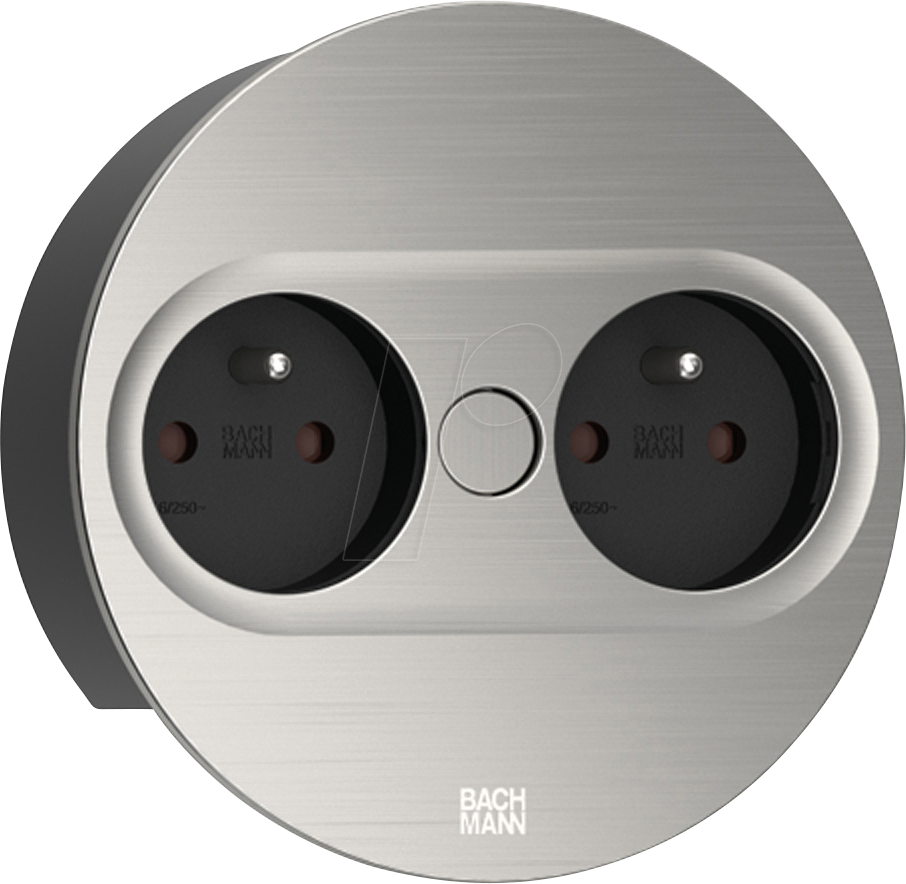 BACH 946.002 - TWIST 2 2xUTE 2,0m AEH Edelstahl-Optik rund