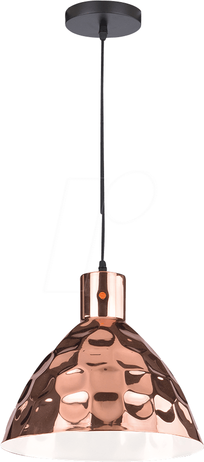 VT-3710 - Hängeleuchte, E27, rund, kupfer