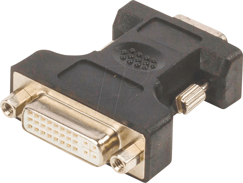 N CCGP32901BK - VGA Adapter, VGA-Stecker auf DVI-I 24 + 5 Buchse