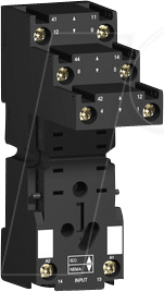 RXZE2S108M - Sockel für Miniaturrelais, 2 -pol, getrennte Kontakte