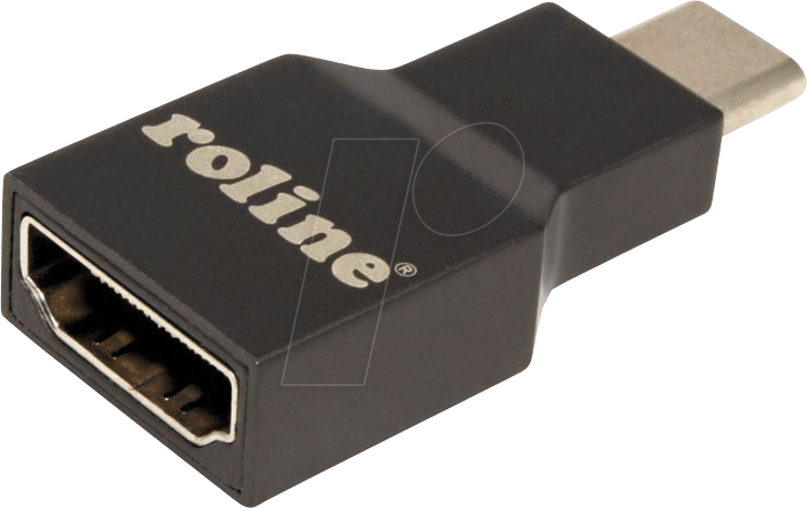 ROLINE 12033224 - Adapter USB-C > HDMI, St./Bu., 4K@30Hz
