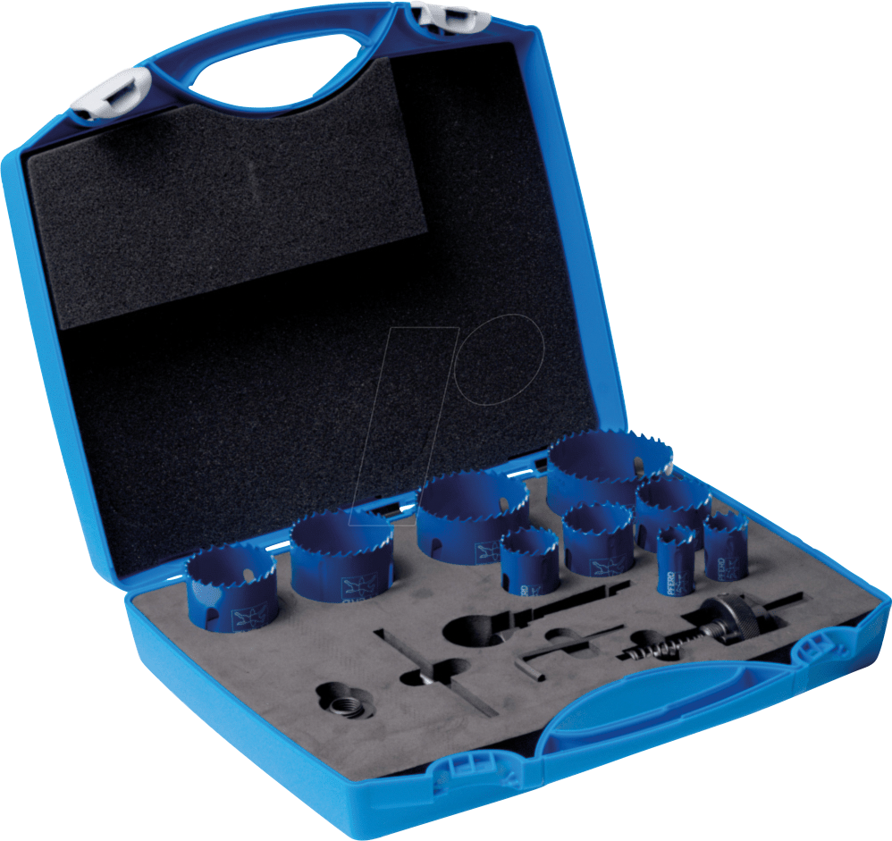 Thumbnail - PFERD 25901300 - Bi-Metall Lochsägen Set Co8/M42 14-tlg. für Monteure