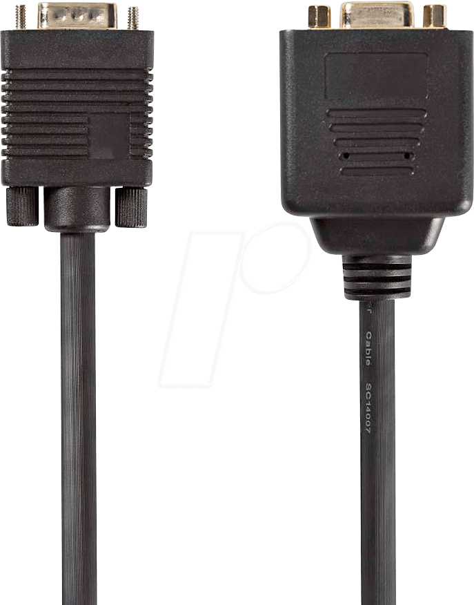 N CCGP59120BK02 - Kabel, VGA-Stecker > 2x VGA-Buchse, 0,2 m, Schwarz