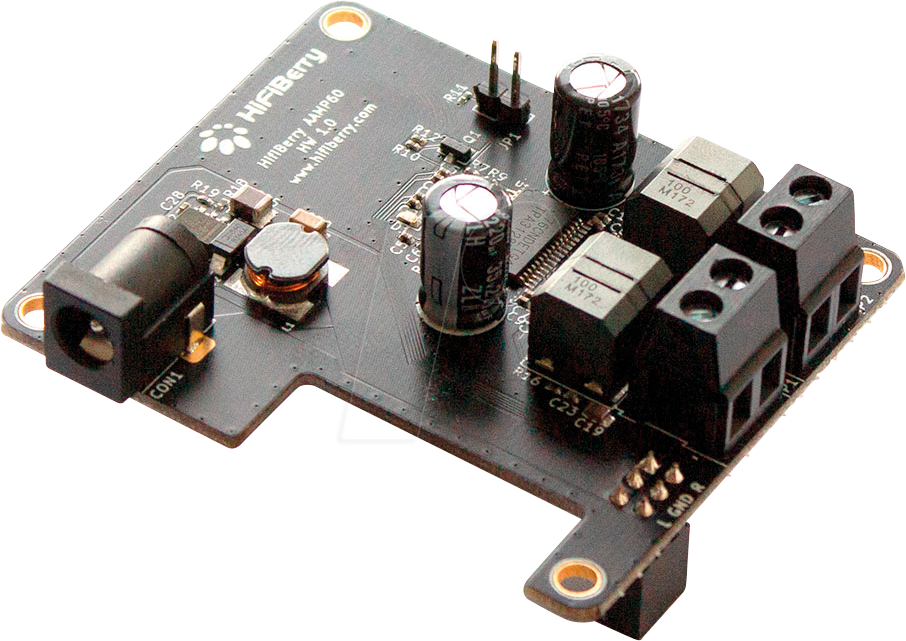 RPI HB AAMP60 - Raspberry Pi Shield - HiFiBerry AAmp60