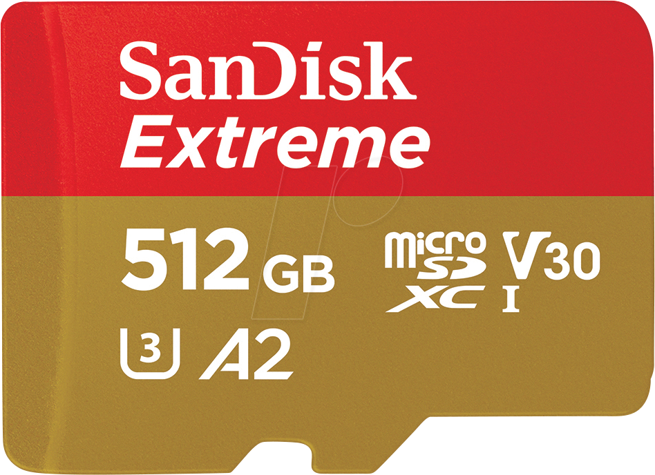 SDSQXAV512GGN6MA - MicroSDXC-Speicherkarte, 512GB