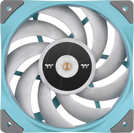 TT 29365 - Thermaltake Toughfan 12, 120 mm single, türkis