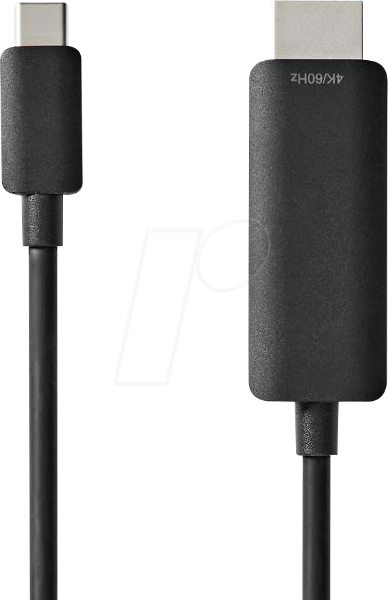 N CCGL64655BK20 - USB 5 Gb/s Kabel, C-Stecker > HDMI-Kabel, 2m, Schwarz