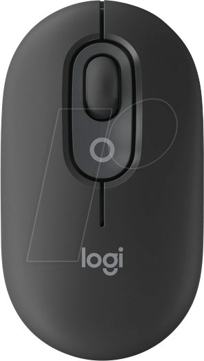 LOGITECH POPMSW - Maus (Mouse), Bluetooth, POP Mouse, anthrazit
