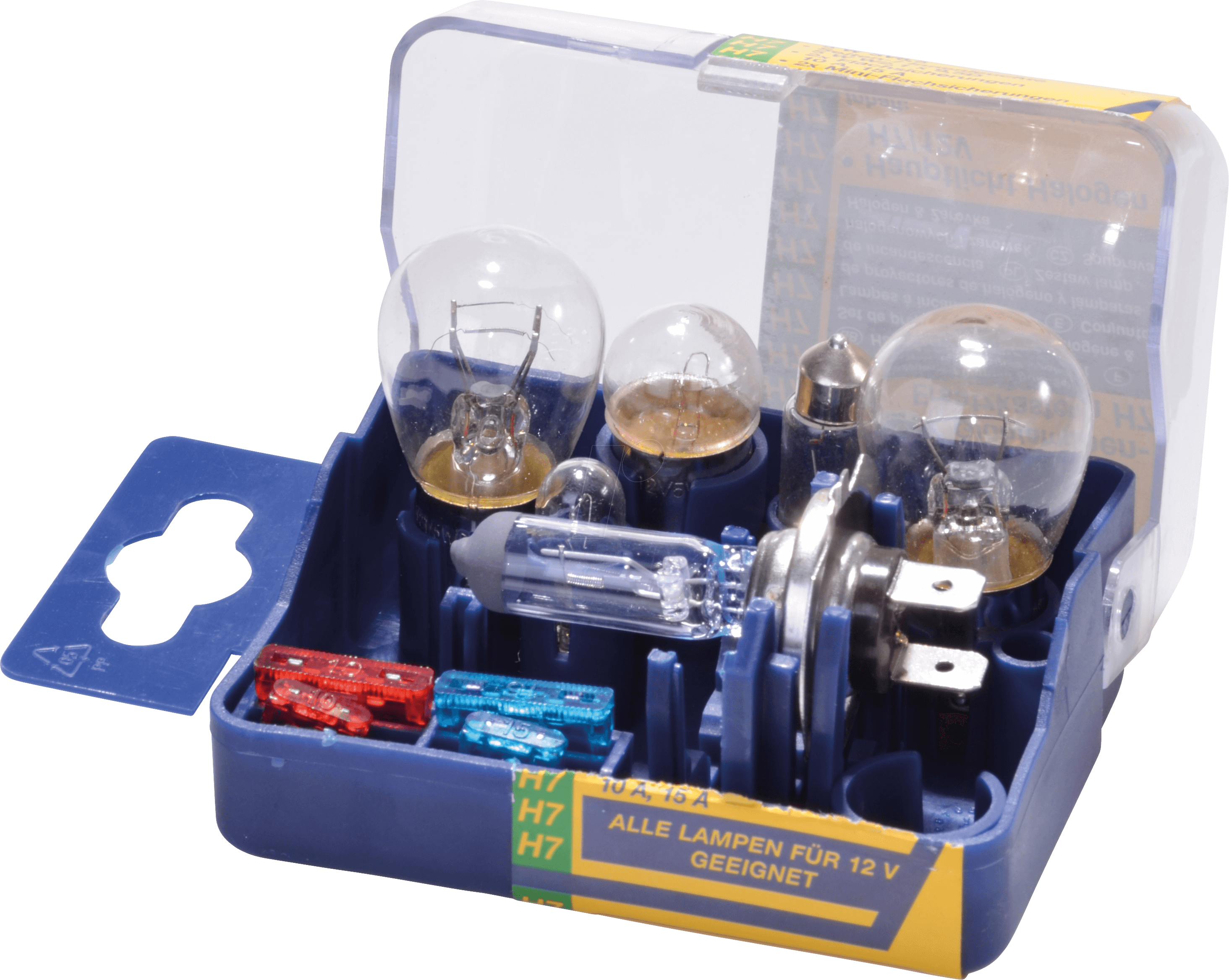 KFZ 16089 - KFZ-Beleuchtungsset, H7, 9-teilig