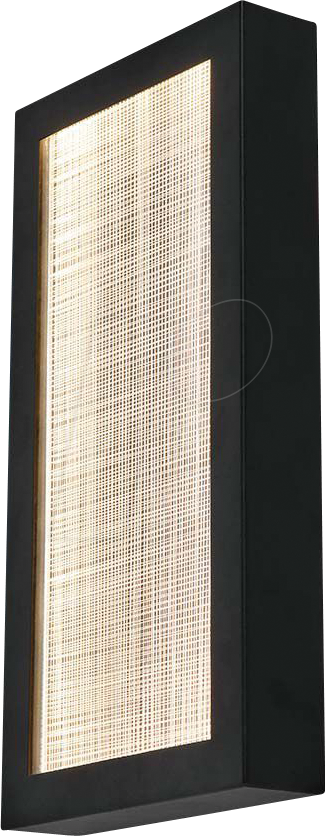 VT-10558 - Outdoor Wandleuchte, 20 W, 2300 lm, 3000 K, schwarz, IP65