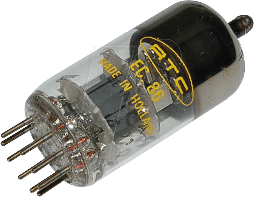 TUBE EC86 - Elektronenröhre, Triode, Noval, 9-pol, 6,3 V