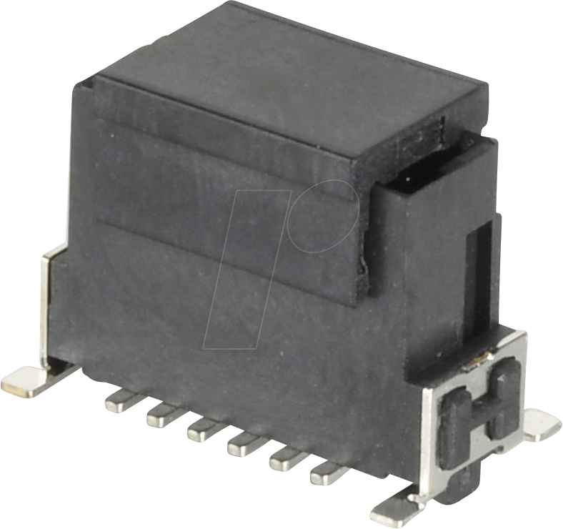 MPE 714-2-012 - Messerleiste SMD, 12 polig, 500 V / 1,6 A