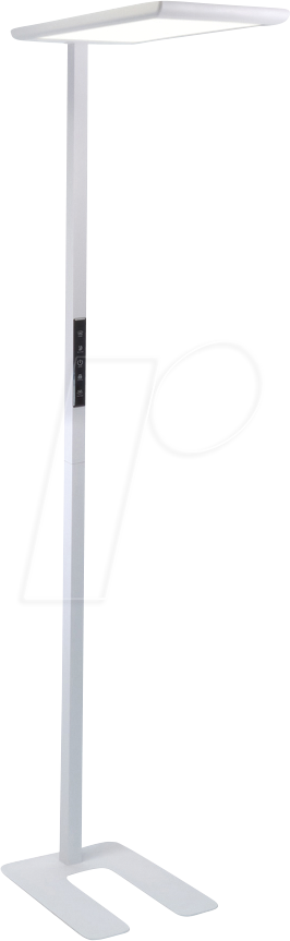 LUXULA LX700193 - LED Büro-Stehleuchte, Up/Down, weiß