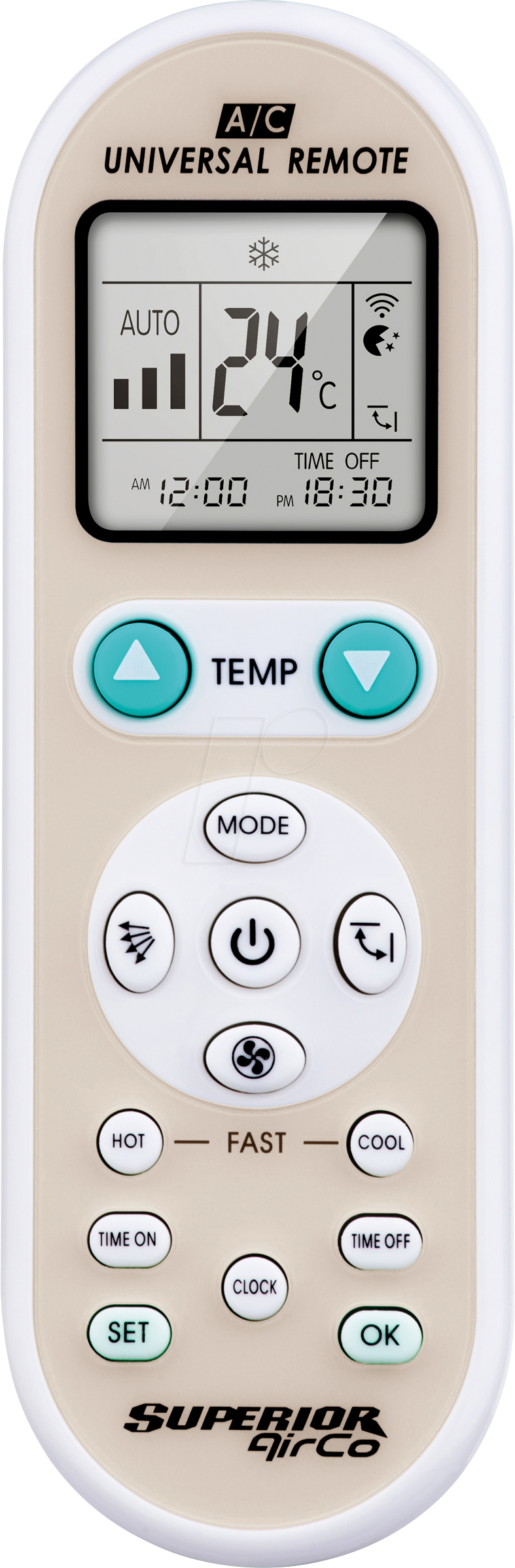 SUPER AIRCO - Superior AirCo - Klimageräte Universalfernbedienung