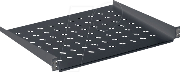 EFB 691667TS.1A - 19'' 1HE Fachboden, Tiefe 250 mm, RAL9005
