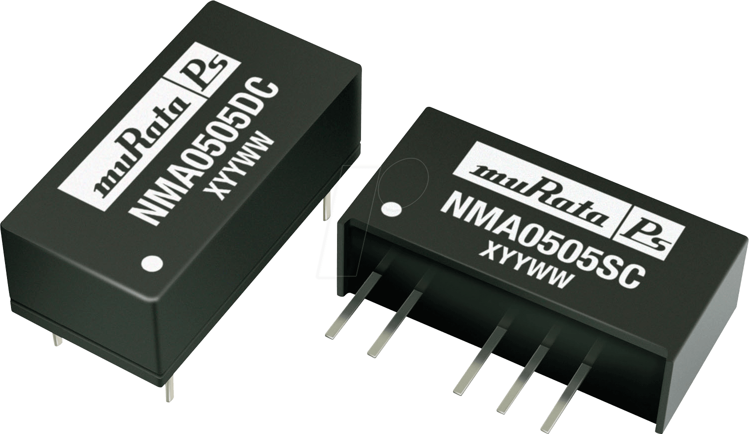Thumbnail - NMA0505DC - DC/DC-Wandler NMA, 1 W, 5 V, 100 mA, DIL, Dual