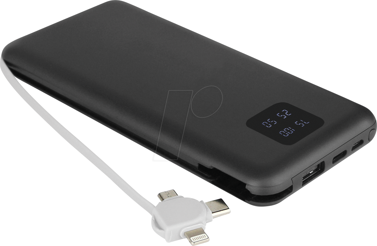 FONTASTIC 262029 - Powerbank, 10000 mAh, 4in1
