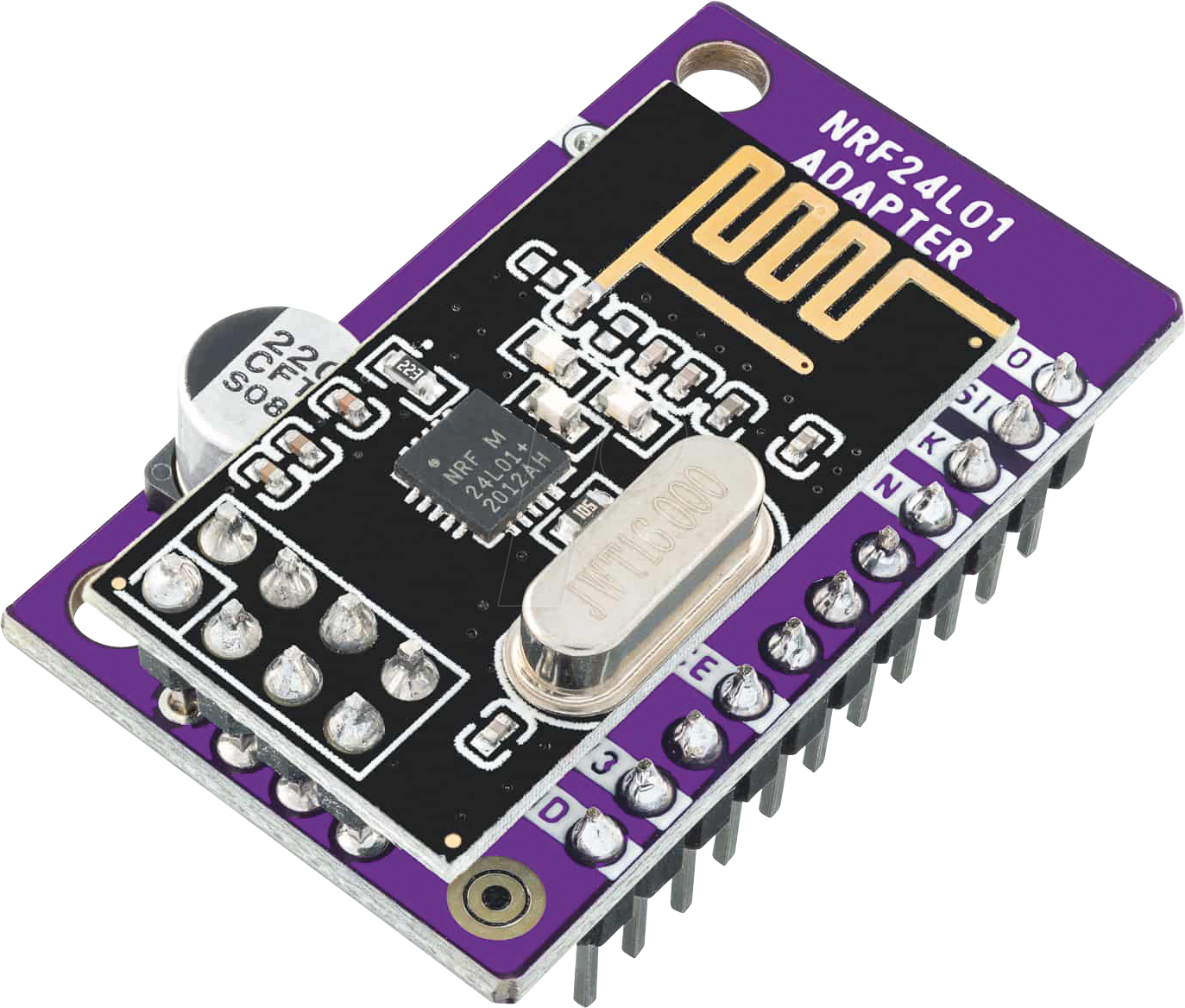ARD DASDUINOWIFI - Arduino - WiFi-Modul für Dasduino, NRF24L01+