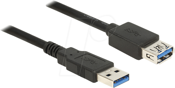 DELOCK 85058 - USB 5 Gb/s Kabel, A Stecker auf A Buchse, 5 m