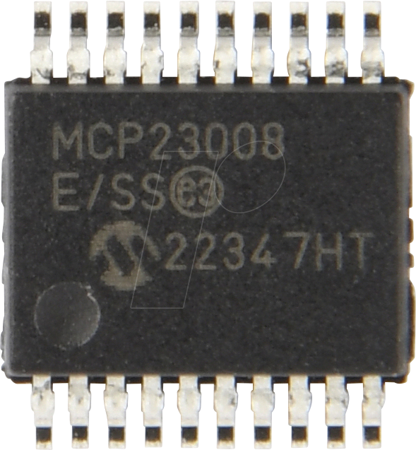 MCP23S08-E/SS - SPI-Bus I/O Erweiterung, 8Bit, TSSOP-18