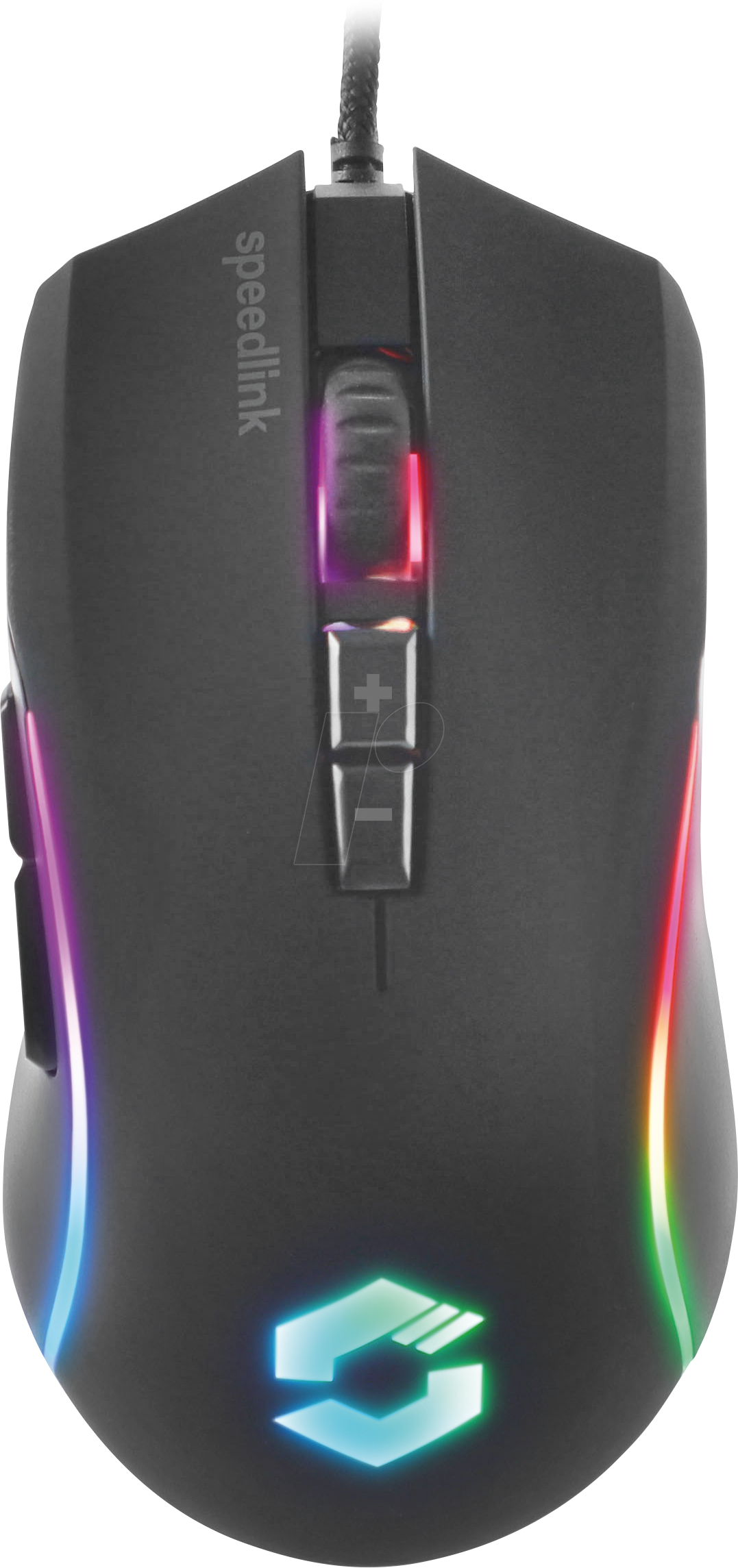 SL-680022-RRBK - Gaming-Maus (Mouse), USB, RGB, schwarz