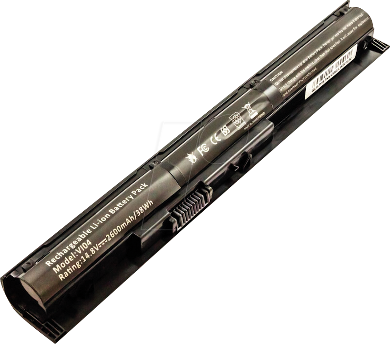 AKKU 53896 - Notebook-Akku für HP, Li-Ion, 2600 mAh