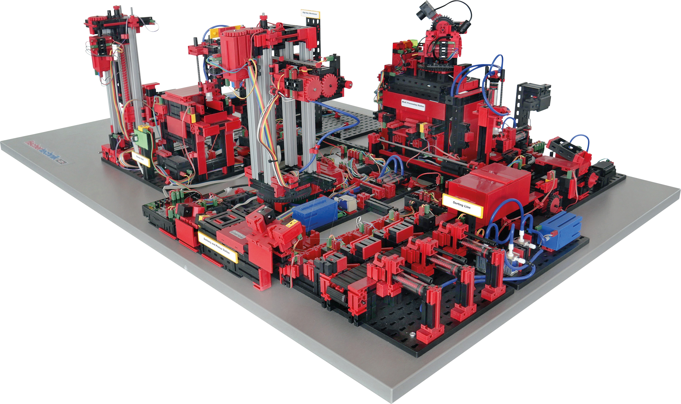 FISCHER 567769 - Lernfabrik 4.0 9 V - Simulation, V2