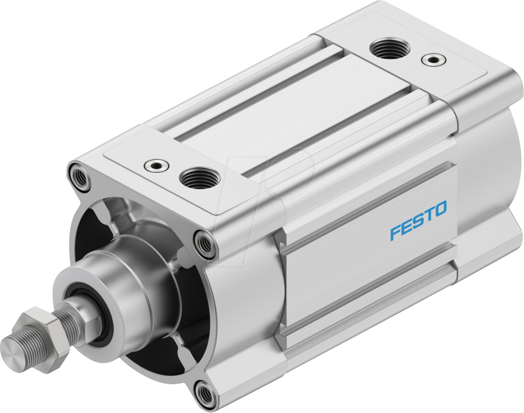 FESTO 8165660 - Normzylinder, DSBC, Ø 100 mm, M20x1,5, G1/2, D3, PPVA