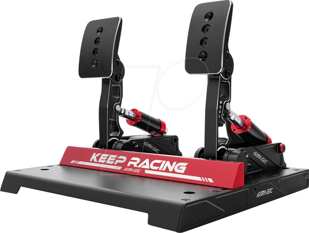 SIMA P1000-F - Simagic P1000-F 2er-Pedalset - schwarz