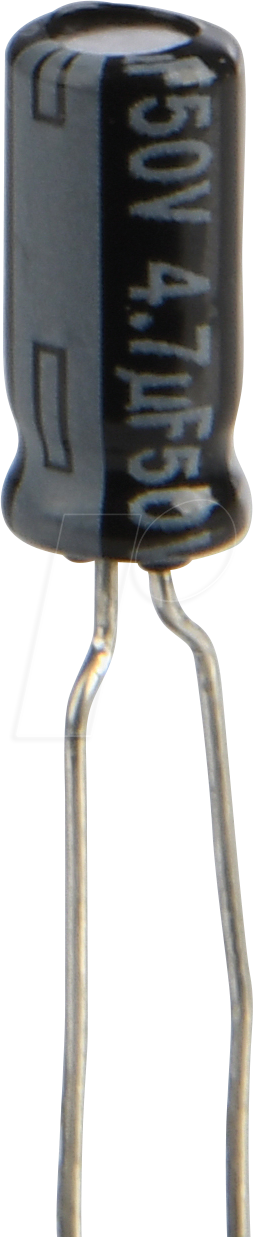FR-A 4,7U 50B - Elko radial, 4,7µF, 50V, 105°C, low ESR