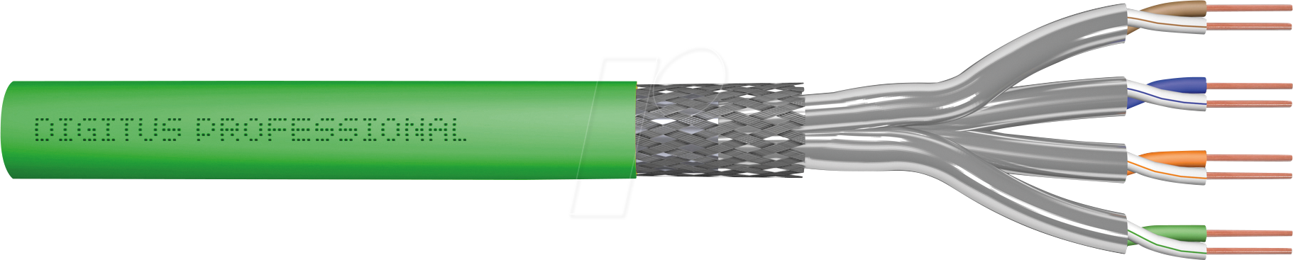 DIGI DK1843-VH-1 - Netzwerkkabel, Cat.8.2, S/FTP, 2000 MHz, 100 m