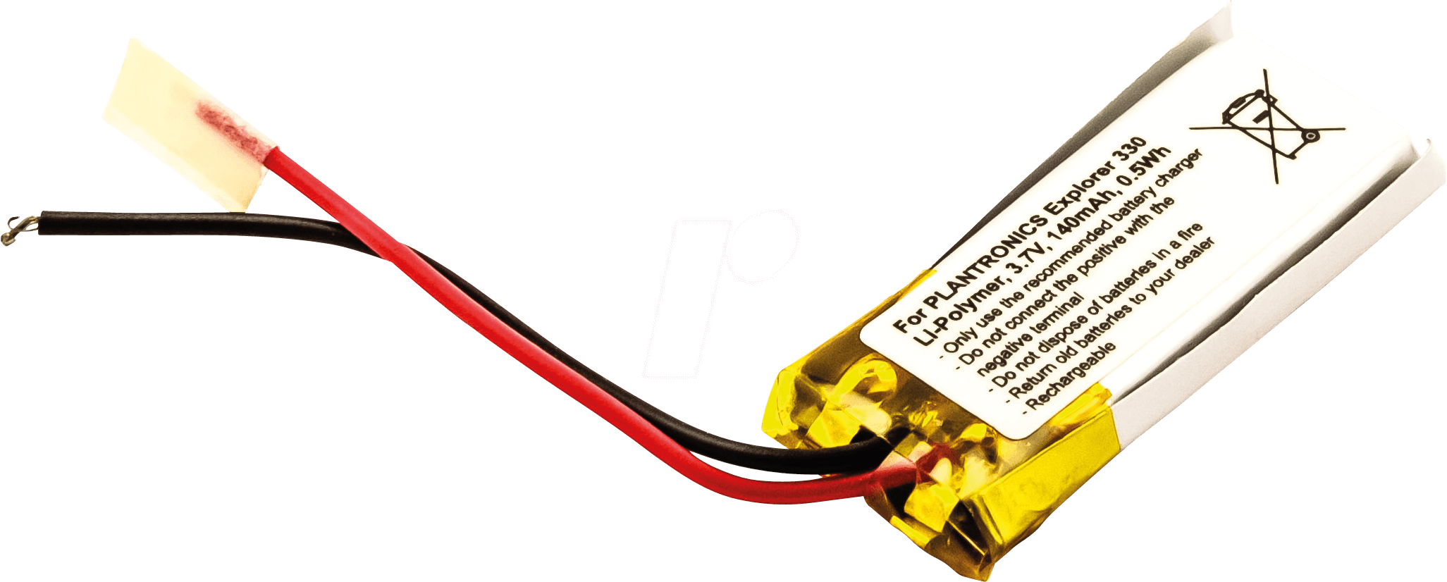 AKKU 30087 - Ersatzakku, Jabra BT2020, Li-Po, 140 mAh