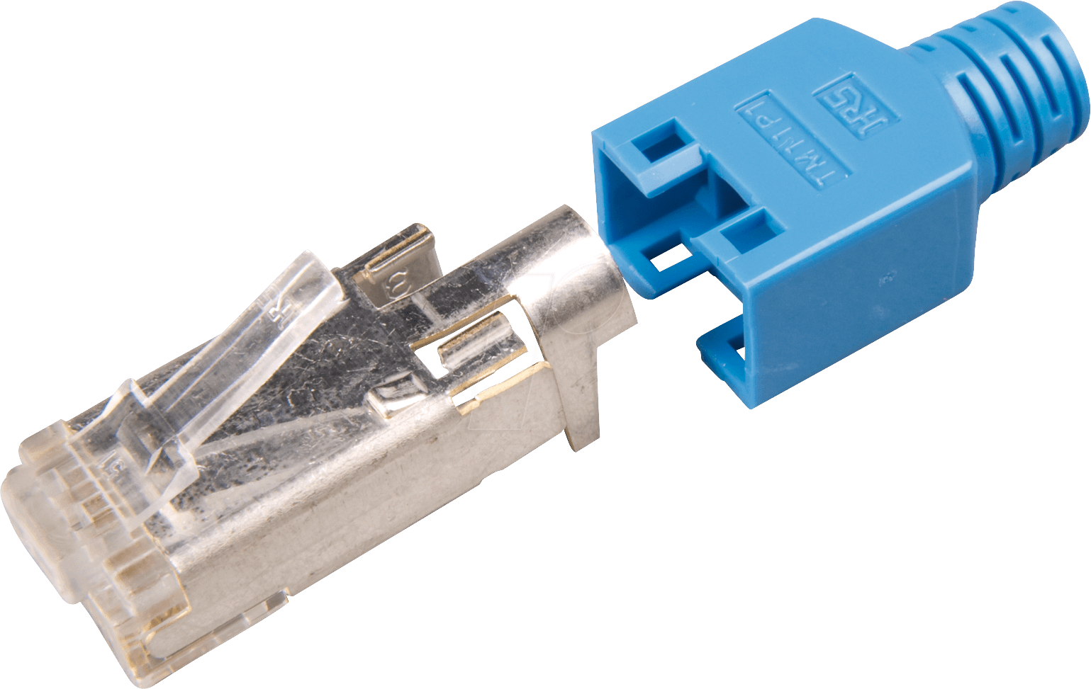 HIROSE BL - RJ45 Hirose Stecker Cat-5e, TM11, blau