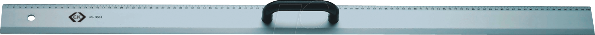 CK T3531 100 - Lineal mit Griff, 1 Meter