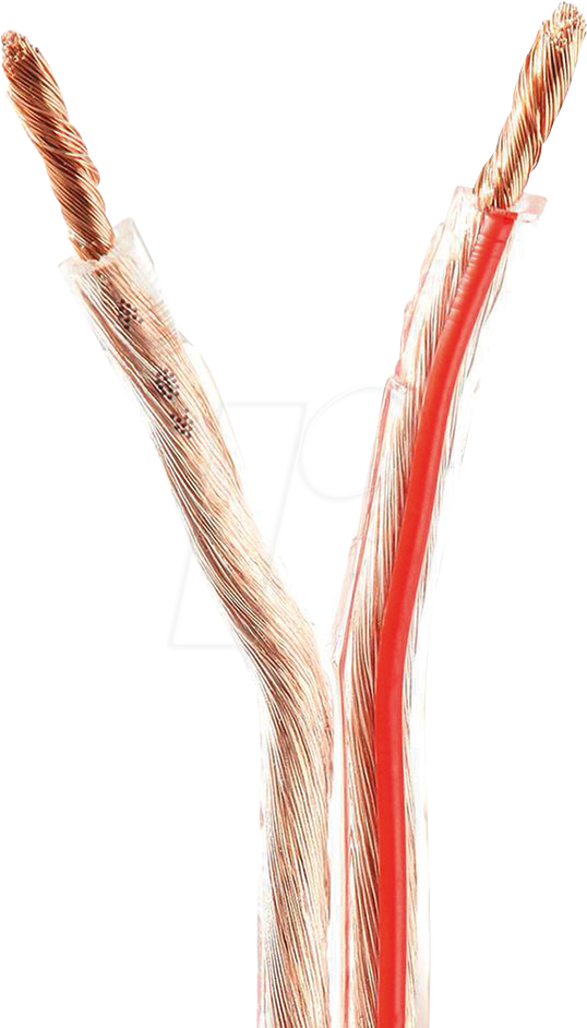 N CAGW4000TR150 - Lautsprecherkabel 2x4,00mm² , 15 m transparent CCA