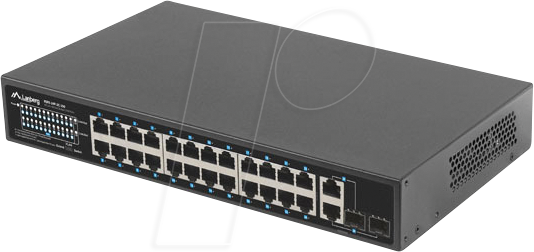 LBG RSFE24P2C250 - Switch, 19-Port, Gigabit Ethernet, PoE+