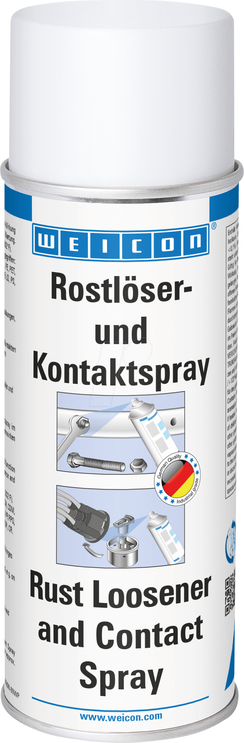 WEICON 11150400 - Rostlöser und Kontaktspray, 400 ml