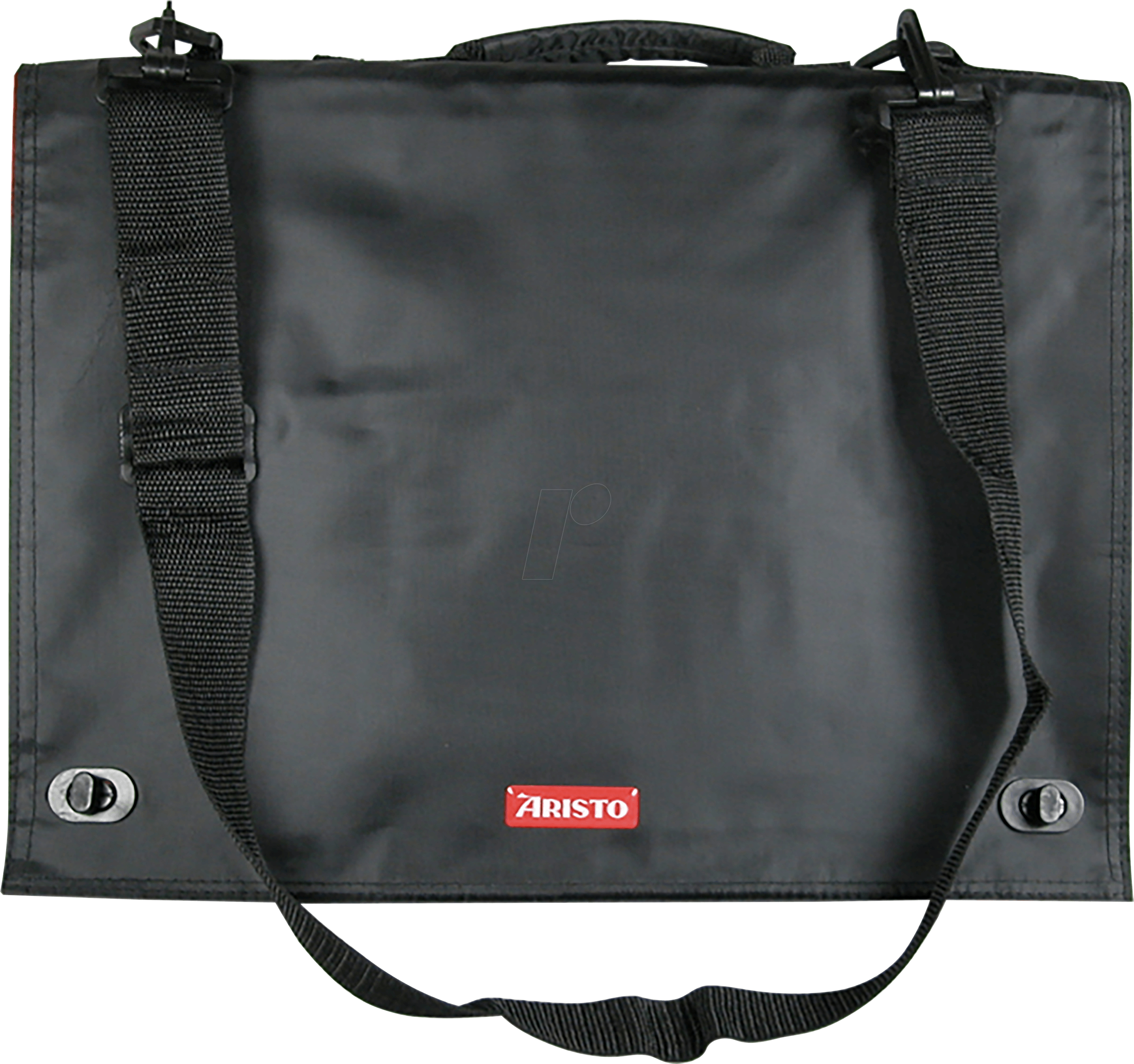 AR 7064 - Zeichentasche A4, schwarz, Innenseite rot