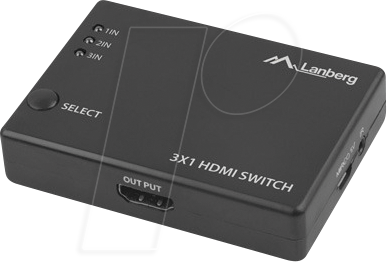 LBG SWVHDMI0003 - 3-Port Switch, HDMI