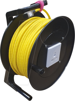 EFB K9210.25 - Cat.8.1 Class I Installationsstrecke, Trommel, 25 m