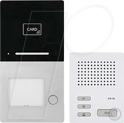 EGB 232 490 - Audio-Türsprechanlage für 1-Familienhaus, mit Zutrittskontrolle