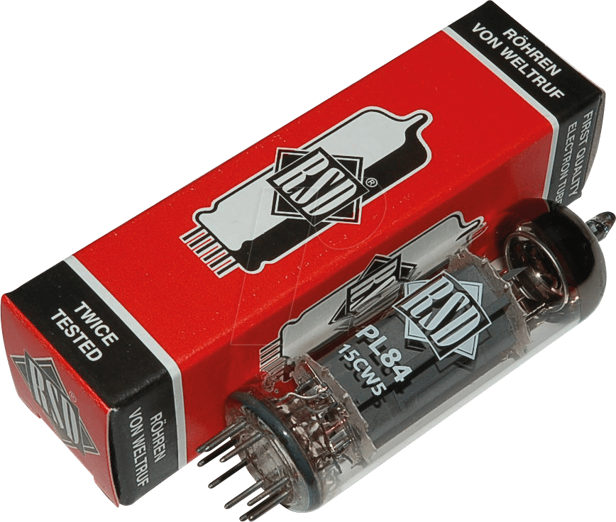 TUBE PL84 - Elektronenröhre, Leistungsröhre, Noval, 9-pol, 300 mA