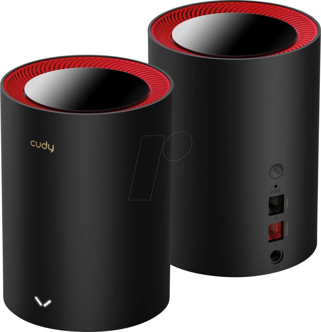 Thumbnail - CUDY M3000-2-B - WLAN Mesh System, 2976 MBit/s, 2 Geräte